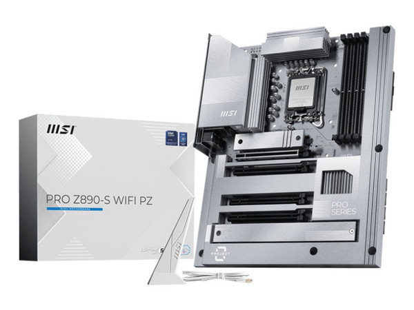 T. Madre MSI Z890-S WIFI,
Chipset Intel Z890,
Segmento: Alto/Gamer,
Soporta: Procesadores Intel Core Ultra, Socket LGA 1851,
RAM: DDR5 8800 - 6400 MHz, hasta 256GB Max,
Audio HD, Red, Wi-Fi 7, USB 3.2, SATA 6Gb/s, M.2,
PCIe 5.0, ATX. Color Blanco.