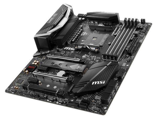 T. Madre MSI X470 GAMING PRO CARBON, Chipset AMD X470,
Soporta: Procesador AMD Ryzen de 2ª Gen/7ª Gen A-series,
Memoria: DDR4 3466 /2400/2133 MHz, 64GB Max,
Integrado: Audio HD, Red,
USB 3.1, SATA 3.0, M.2,
ATX, Ptos: 3xPCIEx16 2xPCIEx1.