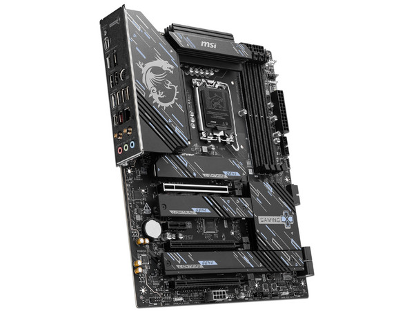 T. Madre MSI Z890 GAMING PLUS WIFI, 
Chipset Intel Z890, 
Segmento: Alto/Gamer,
Soporta: Intel Core Ultra Series 2, Socket LGA 1851,
RAM: DDR5 9200 MHz Máx., 256GB,
Audio HD Realtek ALC897, Wi-Fi 7, SATA 3.0, M.2,
ATX, Ptos: 1xPCIEx16 Gen 5.