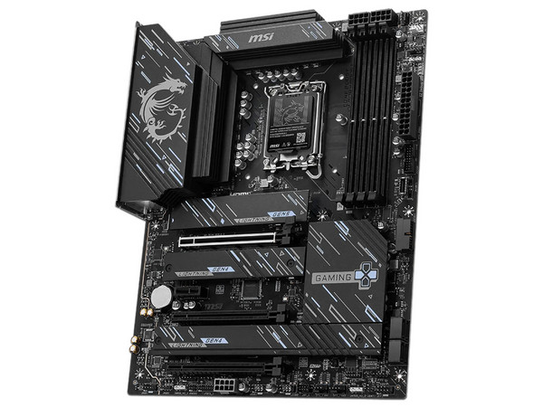 T. Madre MSI Z890 GAMING PLUS WIFI6E:
Chipset Intel Z890,
Segmento: Alto/Gamer,
Soporta: Procesadores Intel Core Ultra (serie 2),
Socket LGA 1851,
RAM: DDR5 9200/6400MHz, 192GB Máx,
AudioHD, Red, USB 3.2 y SATA 3.0, M.2,
ATX, Ptos: 1xPCIE5.0x16.