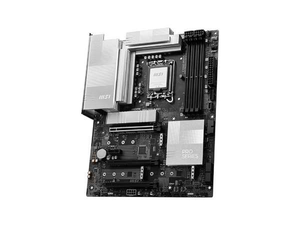 T. Madre MSI PRO Z890-P WIFI, 
Chipset Intel Z890,
Segmento: Alto,
Soporta: Procesadores Intel Core Ultra (Series 2), Socket LGA 1851,
RAM: DDR5 9200, 6400, MHz, 256GB Max,
Audio HD, Red, Wi-Fi 7, USB 3.2, SATA, M.2,
ATX, Ptos: 1xPCIE5.0x16.
