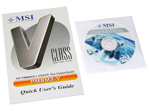 T. Madre MSI PM8M3-V, ChipSet VIA P4M800CE,
Soporta: Intel LGA775 de 800/533MHz,
Integrado: Audio, Video S3 UniChrome Pro, Red,
Memoria: DDR 333/400, 2 Bancos, 2GB Max,
Diseño: MicroATX, Ptos: 1x AGP 8X, 2x PCI