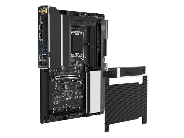 T. Madre NZXT N9, 
Chipset Intel Z890,
Segmento: Alto/Gamer,
Soporta: Procesadores Intel LGA 1851, Socket LGA 1851 (Socket V1), 
Memoria: DDR5 256GB Max, 
Integrado: Wi-Fi 7, Bluetooth v5.4, Audio HD, USB 3.2,
ATX, Ptos: 1xPCIE5.