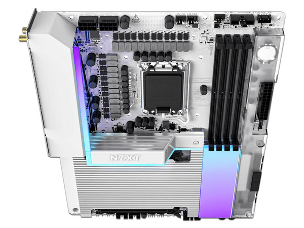 T. Madre NZXT N9 Z890 GAMING, Chipset Intel Z890,
Soporta: Intel Core Ultra 2, Socket 1851,
Memoria: DDR5,
Integrado: Audio HD, Red, Wi-Fi,
USB 3.2, SATA 3.0, M.2,
ATX, Ptos: 1xPCIE5.0x16, 2xPCIE4.0x1.