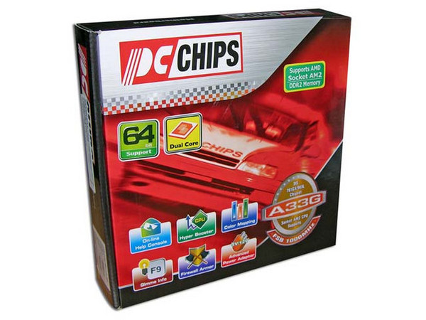 T. Madre PCCHIPS A33G, ChipSet SiS 761GX/965L,
Para: Athlon 64/Athlon 64 X2 dual-core, Socket AM2,
Integrado: Video Mirage, Audio 5.1, Red 10/100,
Memoria: 2x DDR2, Max. 16GB, Diseño MicroATX,
Ptos: 1xPCI-E X16, 1xPCI-E X1, 2xPCI, 1xCNR