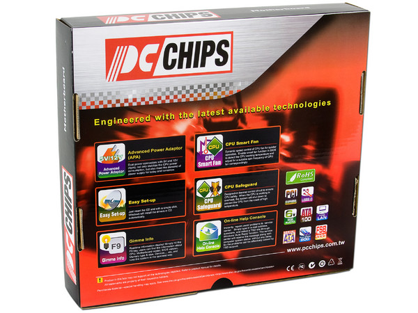 T. Madre PCCHIPS P49G (V1.0), ChipSet Intel G41,
Soporta: Intel Core 2 Quad, Core 2 Duo, Pentium Dual-core,
Memoria: DDR3 1333/1066 MHz, 4GB Max,
Integrado: Audio HD, Red 10/100, Video Intel GMA3100,
Diseño: MicroATX, Ptos: 1xPCEx16, 1xPCEx1, 1xPCI