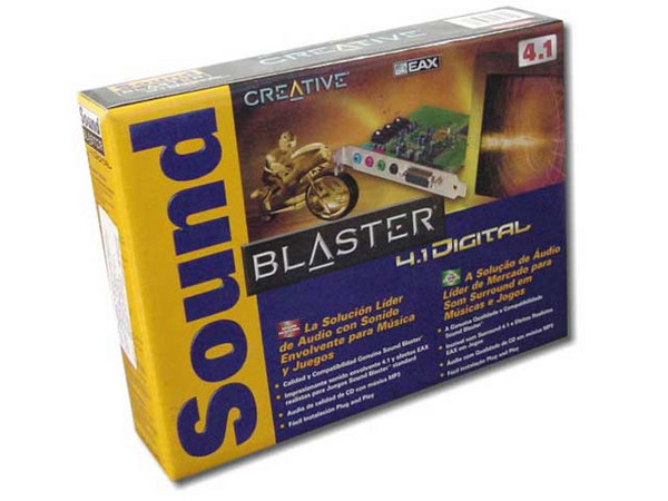 Tarjeta de Sonido Creative Labs Sound Blaster 4.1