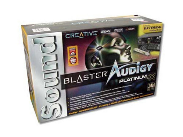 Tarjeta de Sonido Creative Sound Blaster Audigy Platinium EX