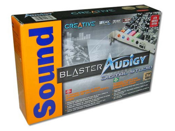 Tarjeta de Sonido Sound Blaster Audigy Digital Studio