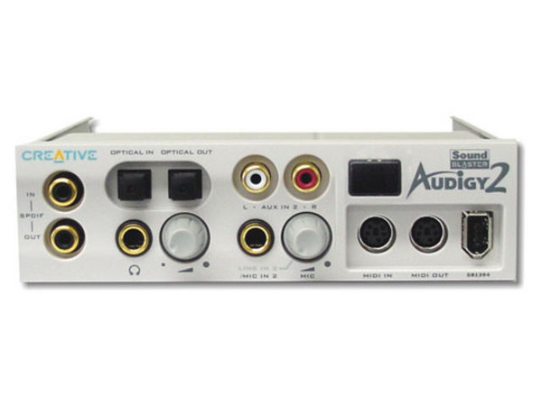 Tarjeta de Sonido Sound Blaster Audigy 2, Platinium