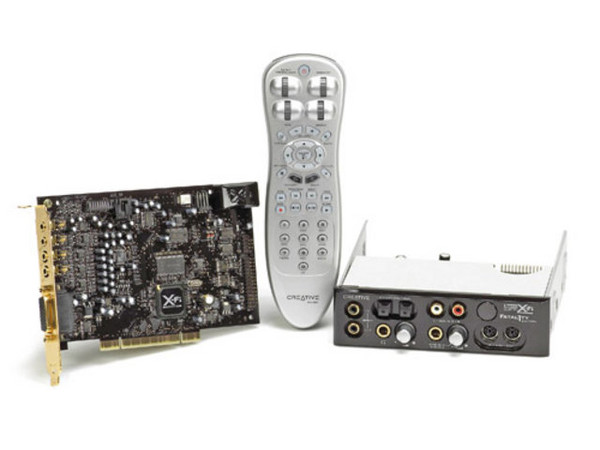 Tarjeta de Sonido Sound Blaster X-Fi Fatal1ty, THX, Decodifica DTS-ES y Dolby Digital EX, 64MB de X-Ram, PCI y Módulo Interno.
