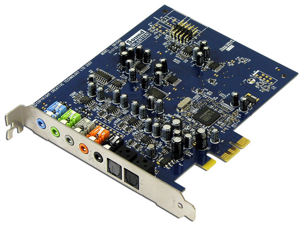 Tarjeta de Sonido Creative Sound Blaster X-Fi Xtreme Audio 7.1, 5.1 con entrada y salida Óptica Digital, para PCI Express