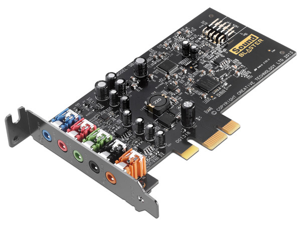 Tarjeta de Audio Creative Sound Blaster Audigy Fx, 5.1 Canales, PCI Express.