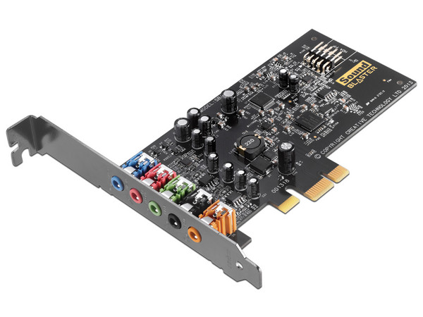 Tarjeta de Audio Creative Sound Blaster Audigy Fx, 5.1 Canales, PCI Express.