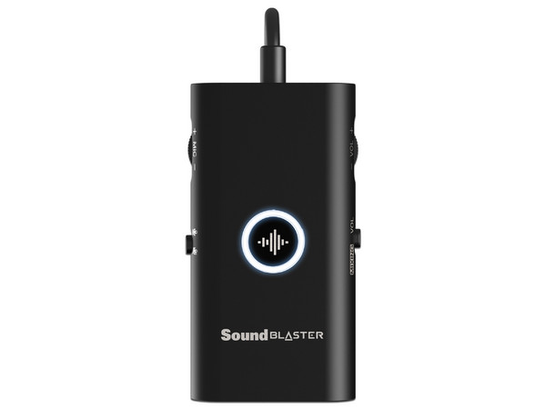 Amplificador Portátil Creative Labs Sound Blaster G3, USB Tipo C, Color Negro.