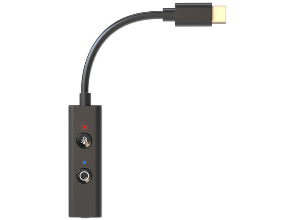 Adaptador de Audio Creative Labs Blaster PLAY! 4, Cancelación de Ruido bidireccional, USB Tipo C, Color Negro.