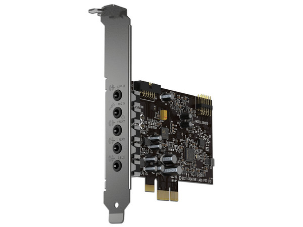 Tarjeta de Sonido Creative Sound Blaster Audigy Fx V2, 5.1 Canales, PCI Express.
