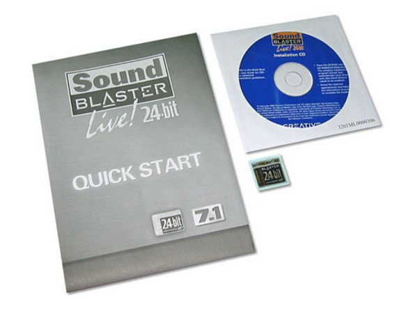 Tarjeta de Sonido Sound Blaster Live! 24-Bit, Sonido 7.1, 6.1 y 5.1, PCI.
