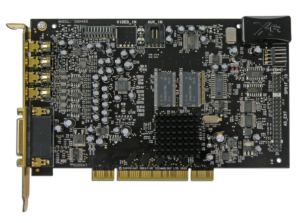 Tarjeta de Sonido Creative Blaster Fatality X-Fi Xtreme Gamer 64M