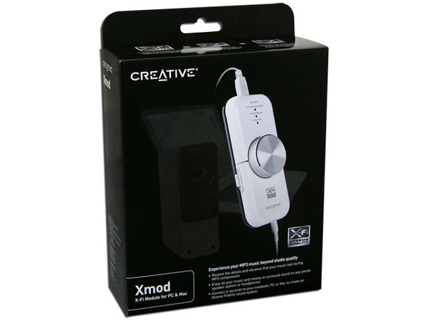 T. de Sonido Externa Creative Xmod Xtreme Fidelity 24bit, convierte el audio en sonido envolvente, USB. (No requiere Drivers)