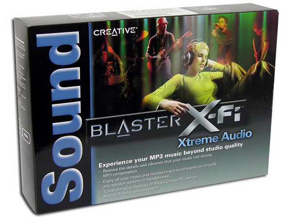 Tarjeta de Sonido Creative Sound Blaster X-Fi Xtreme Audio, 5.1, 6.1 y 7.1. Aumenta la Calidad de MP3s y Divx