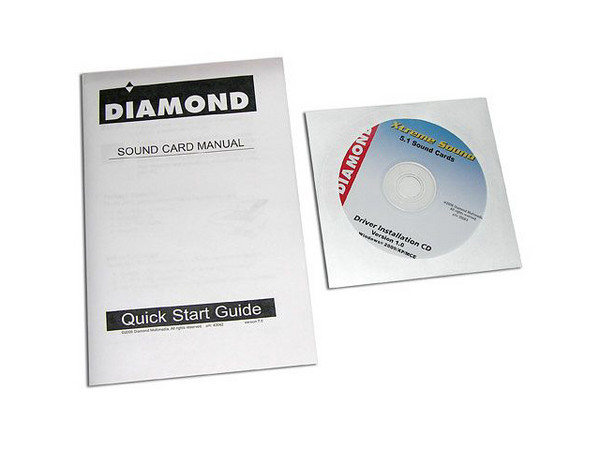 Tarjeta de Sonido Diamond Xtreme Sound 16-Bit, Sonido 5.1, PCI.