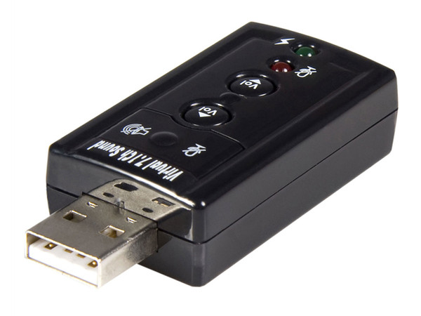 Adaptador USB a Audio de 7.1 Canales.
