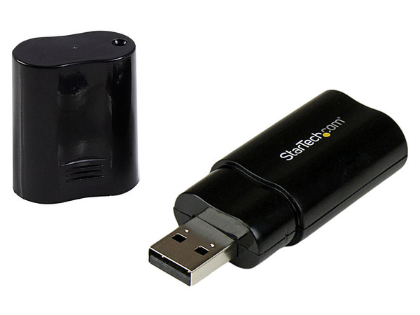 Tarjeta de Sonido Estéreo Externa, USB.