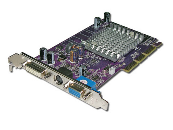 T. de Video Aopen nVidia GeForce FX 5200 con 128MB, Salida a TV y AGP 8X.