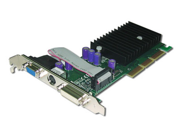 T. de Video AOpen nVidia GeForce FX 5200 con 128MB, Salida a TV y AGP 8X.