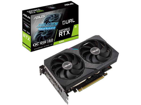 Tarjeta de Video NVIDIA GeForce RTX 3060 ASUS Dual OC, 12GB GDDR6, 1xHDMI, 3xDisplayPort, PCI Express 4.0
