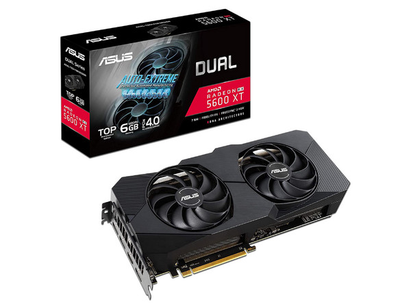 Tarjeta de Video AMD Radeon RX 5600 XT ASUS DUAL-RX5600XT-T6G-EVO, 6GB GDDR6, 1xHDMI, 1xDisplayPort, PCI Express 4.0
