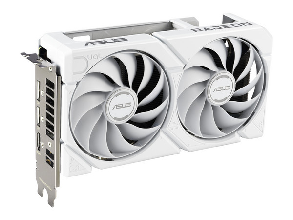 Tarjeta de Video AMD Radeon RX 9060 XT ASUS DUAL White Edition, 16GB GDDR6, 1xHDMI, 2xDisplayPort, PCI Express x16 5.0.