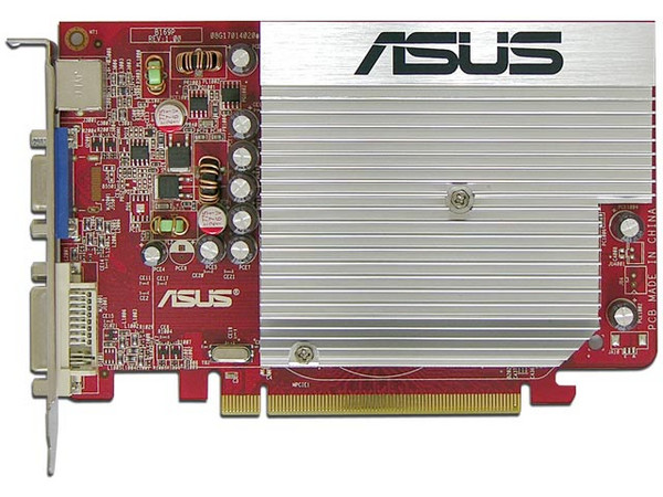 Tarjeta de Video ASUS ATI Radeon HD 2400PRO, 256MB DDR2, Salida a TV, 100% compatible con DirectX 10. Puerto PCI Express 16x