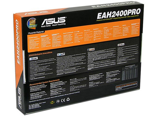 Tarjeta de Video ASUS ATI Radeon HD 2400PRO, 256MB DDR2, Salida a TV, 100% compatible con DirectX 10. Puerto PCI Express 16x