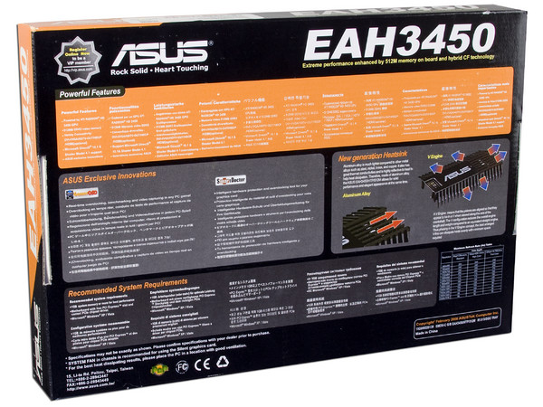 Tarjeta de Video ASUS ATI HD 3450, 512MB DDR2, Salida a TV, DirectX 10.1, Puerto PCI Express 2.0