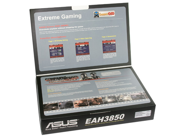 T. de Video ASUS ATI Radeon HD 3850 con 512MB DDR3, Salida HDTV, compatible con DirectX 10.1, PCI Express 2.0
Incluye el Juego Company of Heroes: Opposing Fronts