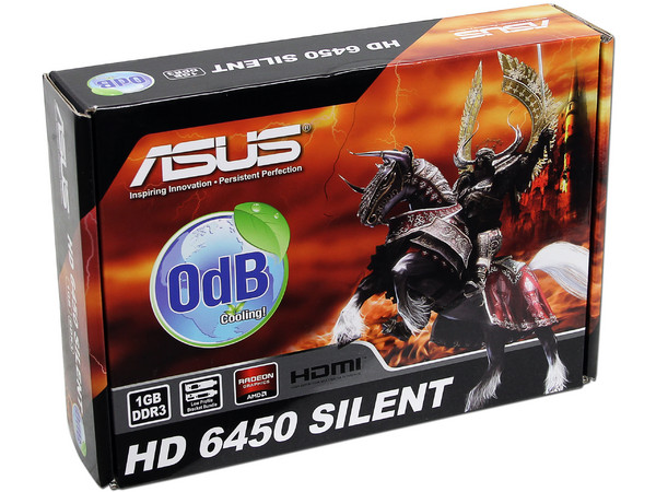 Tarjeta de Video AMD ASUS Radeon HD 6450 Silent, 1GB GDDR3, 1xHDMI, 1xDVI, 1xVGA, PCI Express x16 2.1