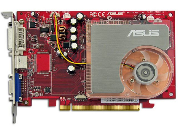 Tarjeta de Video ASUS EAX1650PRO Gamer Edition, 256MB GDDR3, ATI Radeon X1650 PRO, PCI Express x16. Conector DVI/VGA y Salida a TV.