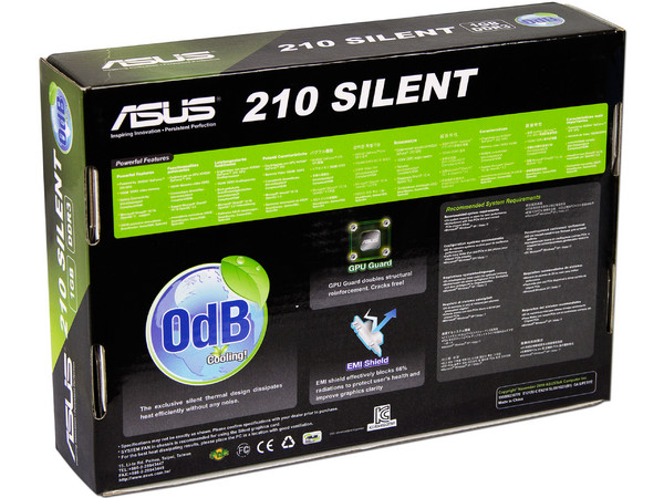 Tarjeta de Video NVIDIA ASUS GeForce 210, 1GB GDDR3, 1xHDMI, 1xDVI, 1xVGA, PCI Express 2.0