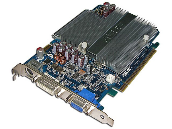 Tarjeta de Video ASUS EN7300GT Silent GeForce 7300GT, 256MB DDR2, DVI, Salida a TV/HDTV. Puerto PCI Express 16x