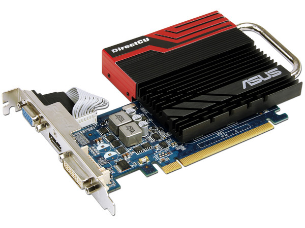 Tarjeta de Video Asus NVIDIA GeForce GT 430 DirectCU Silent, 1GB DDR3, HDMI, DVI, VGA. Puerto PCI Express 2.0 
