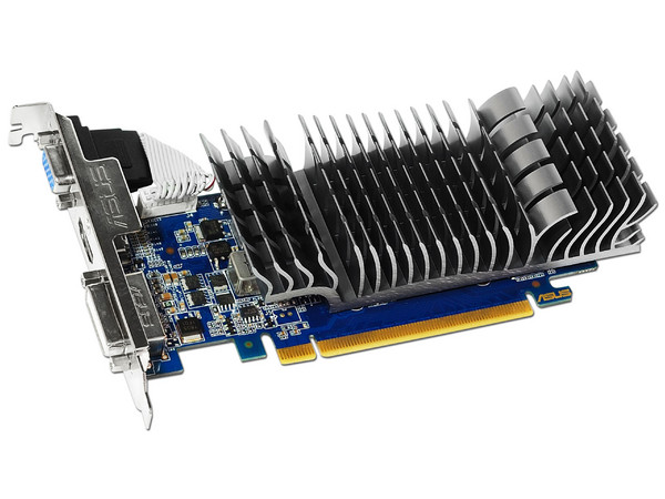 Tarjeta de Video ASUS NVIDIA GeForce GT 610, 2 GB GDDR3, HDMI, DVI. Puerto PCI Express 2.0.