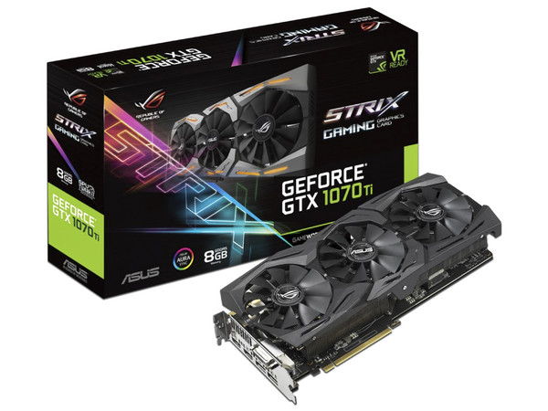 Tarjeta de Video NVIDIA GeForce GTX 1070Ti ASUS ROG STRIX GAMING, 8GB GDDR5, 2xHDMI, 1xDVI, 2xDisplayPort, PCI Express x16 3.0