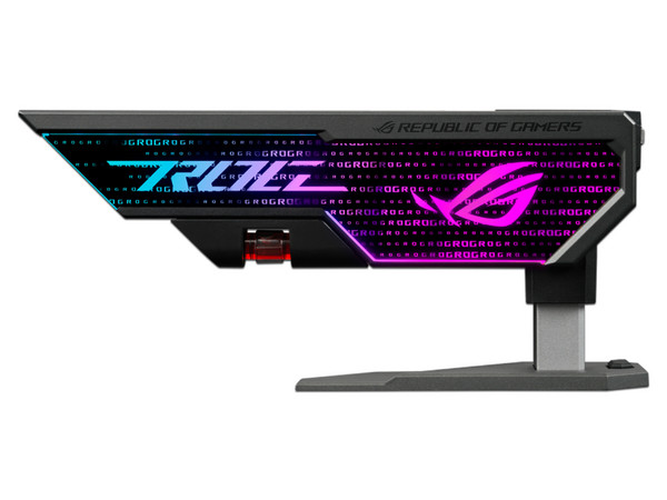 Soporte para Tarjetas Gráficas Asus ROG Herculx, Ajustable 72-128 mm, ARGB.