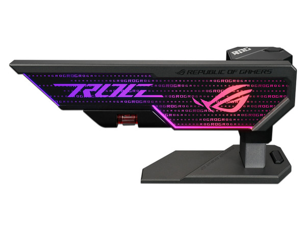Soporte para Tarjetas Gráficas Asus ROG Herculx, Ajustable 72-128 mm, ARGB.