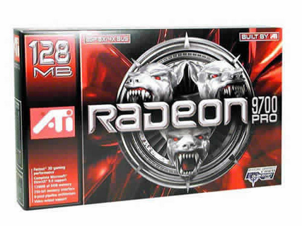 T. de Video ATI Radeon 9700 Pro, 128Mb, Salida a TV y DVI