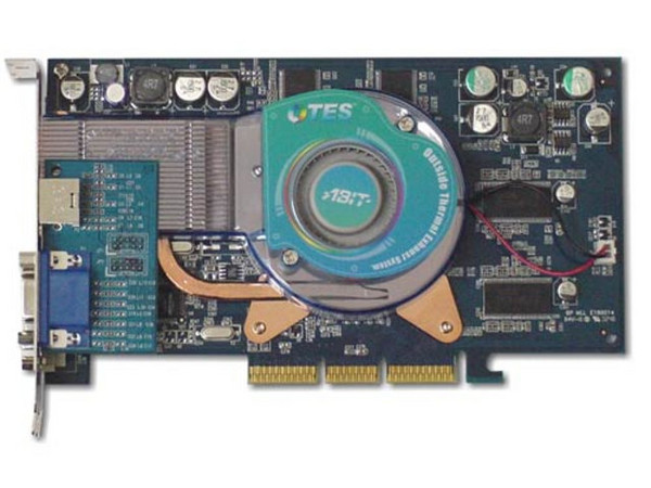 T. de Video Abit Siluro GeForce™4 Ti4200 con 128MB, AGP 8X, Salida a TV y Sistema de Enfriamento (OTES).