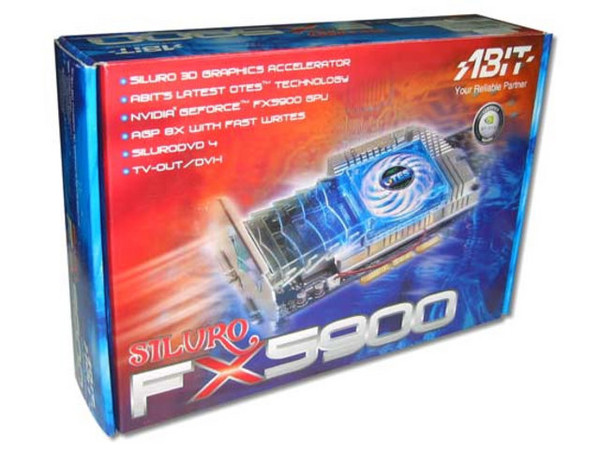 T. de Video Abit FX5900 OTES con 128MB, AGP 8x, DVI y Salida a TV