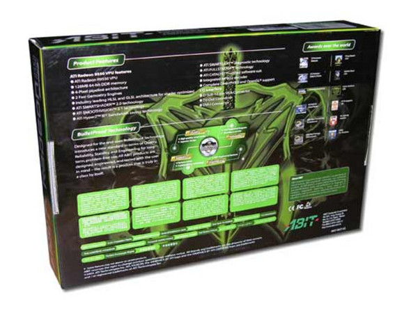 T. de Video ABIT ATI Radeon 9550-V con 128MB DDR, Salida a TV y AGP 8X/4X.